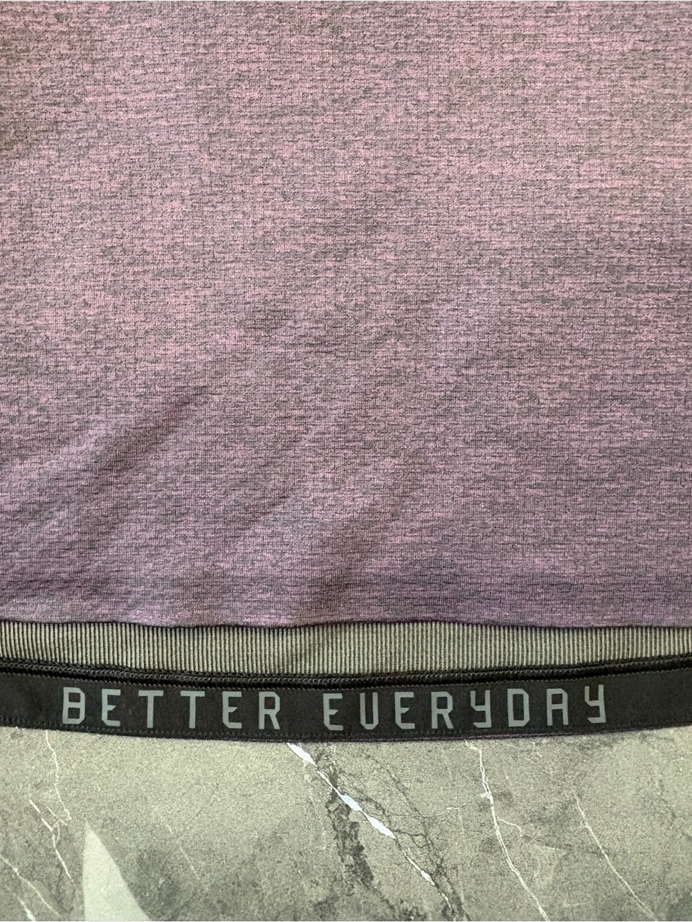 NWT Men's Lululemon Textured Tech Hoodie Heathered  Grape Thistle Color Medium - Picture 5 of 10
